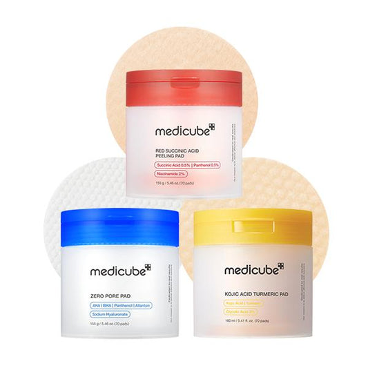 [Medicube] Mix & Match Toner Padㅣ Pore, Use after Spot, Brightening Care for Clear & Glass Glow SkinㅣTiktok Viral Toner Pads